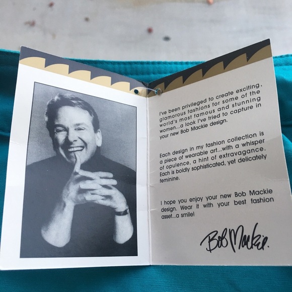 NWT Bob mackie blue jacket size S - Picture 7 of 8